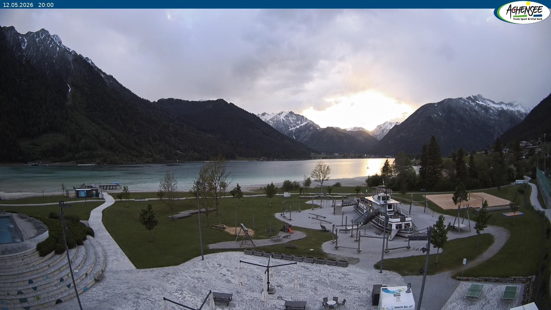 Archiv Foto Webcam Erlebnisbad Atoll am Achensee
