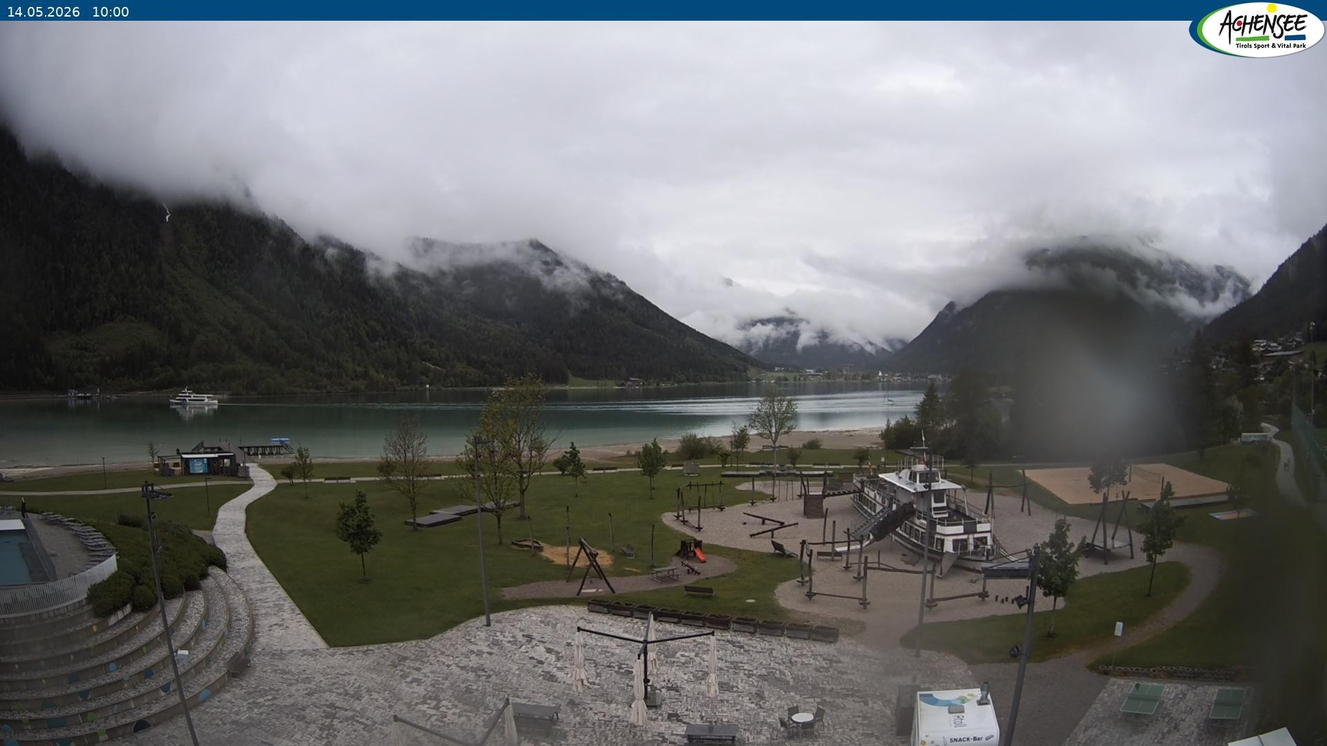 Archiv Foto Webcam Erlebnisbad Atoll am Achensee