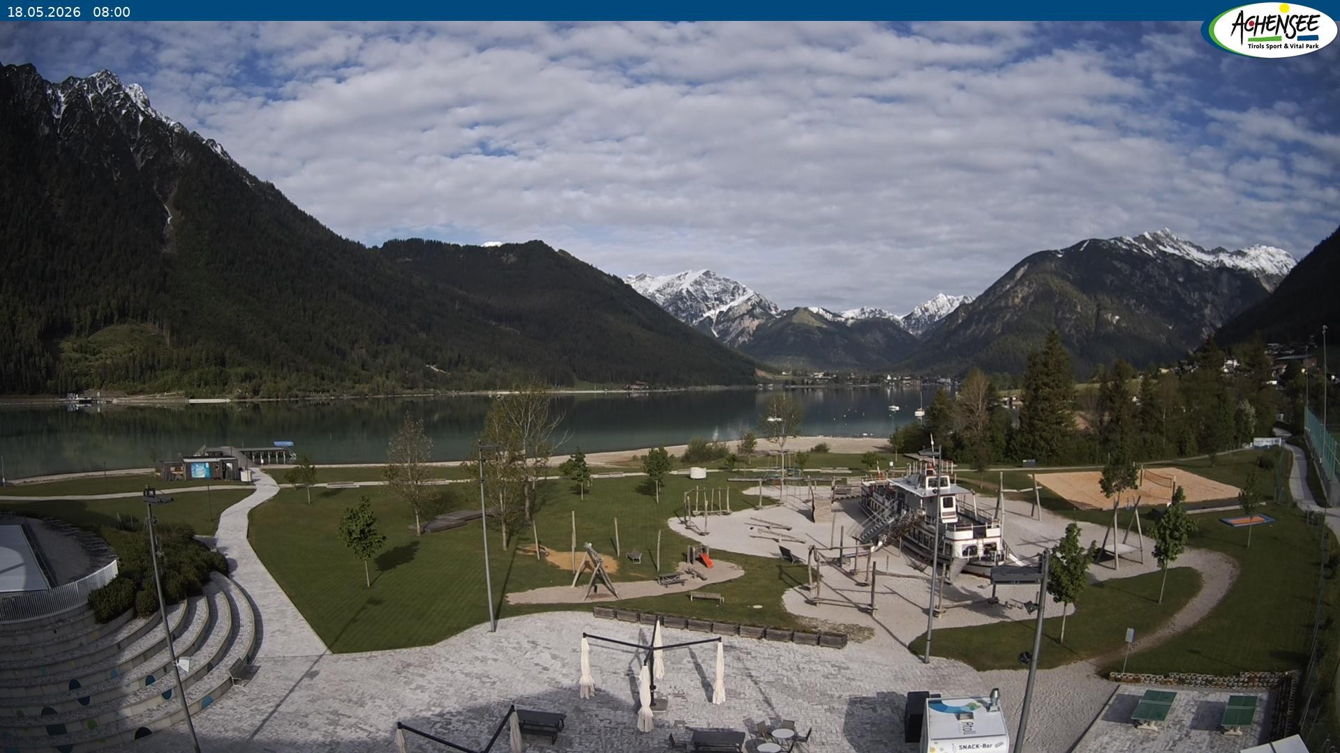 Archiv Foto Webcam Erlebnisbad Atoll am Achensee
