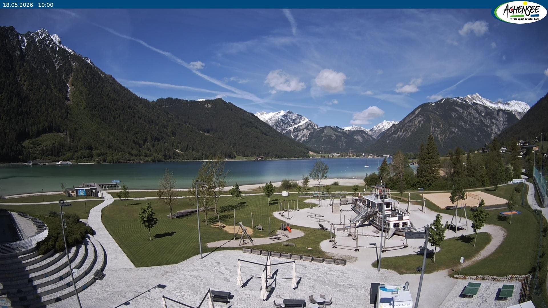 Archiv Foto Webcam Erlebnisbad Atoll am Achensee
