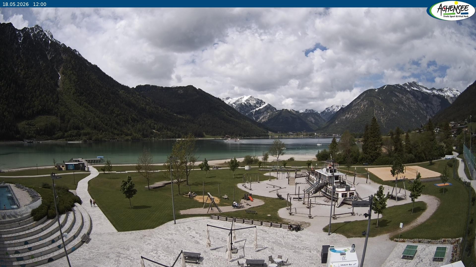 Archiv Foto Webcam Erlebnisbad Atoll am Achensee