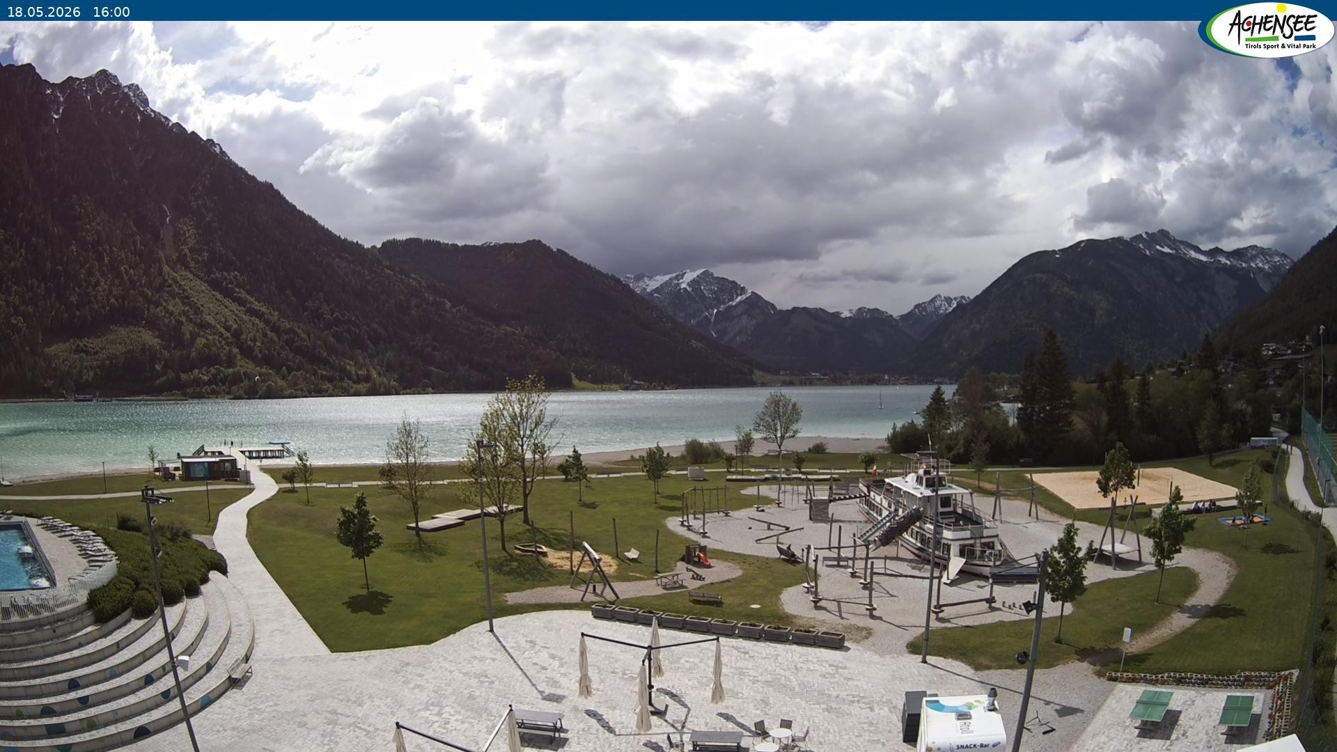 Archiv Foto Webcam Erlebnisbad Atoll am Achensee