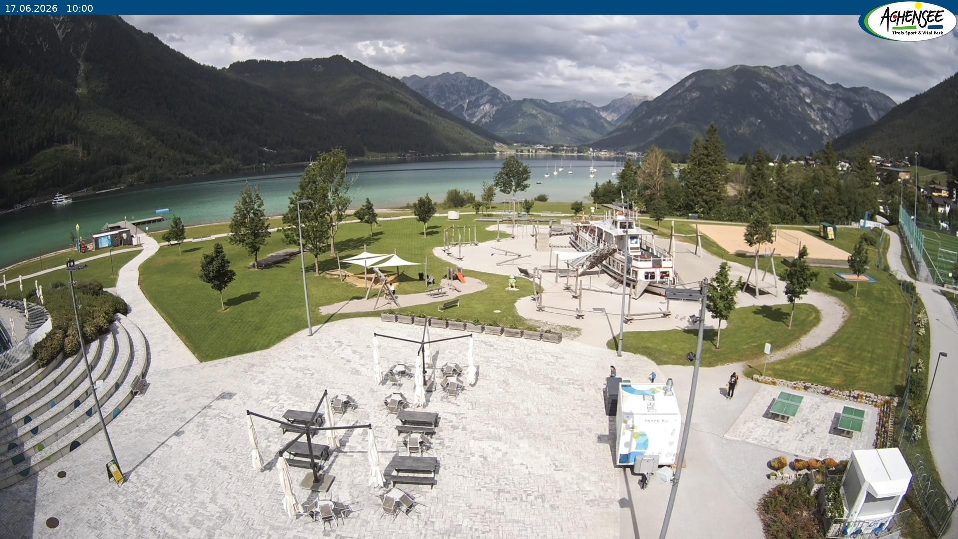 Archiv Foto Webcam Erlebnisbad Atoll am Achensee