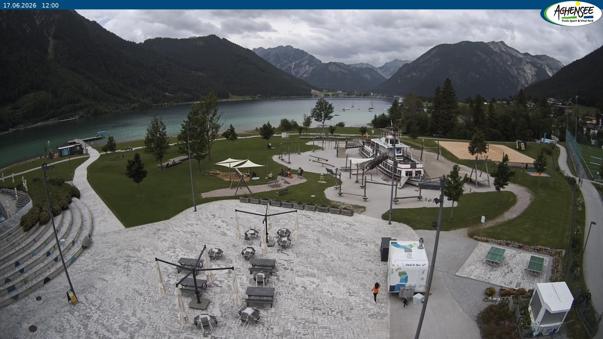 Archiv Foto Webcam Erlebnisbad Atoll am Achensee