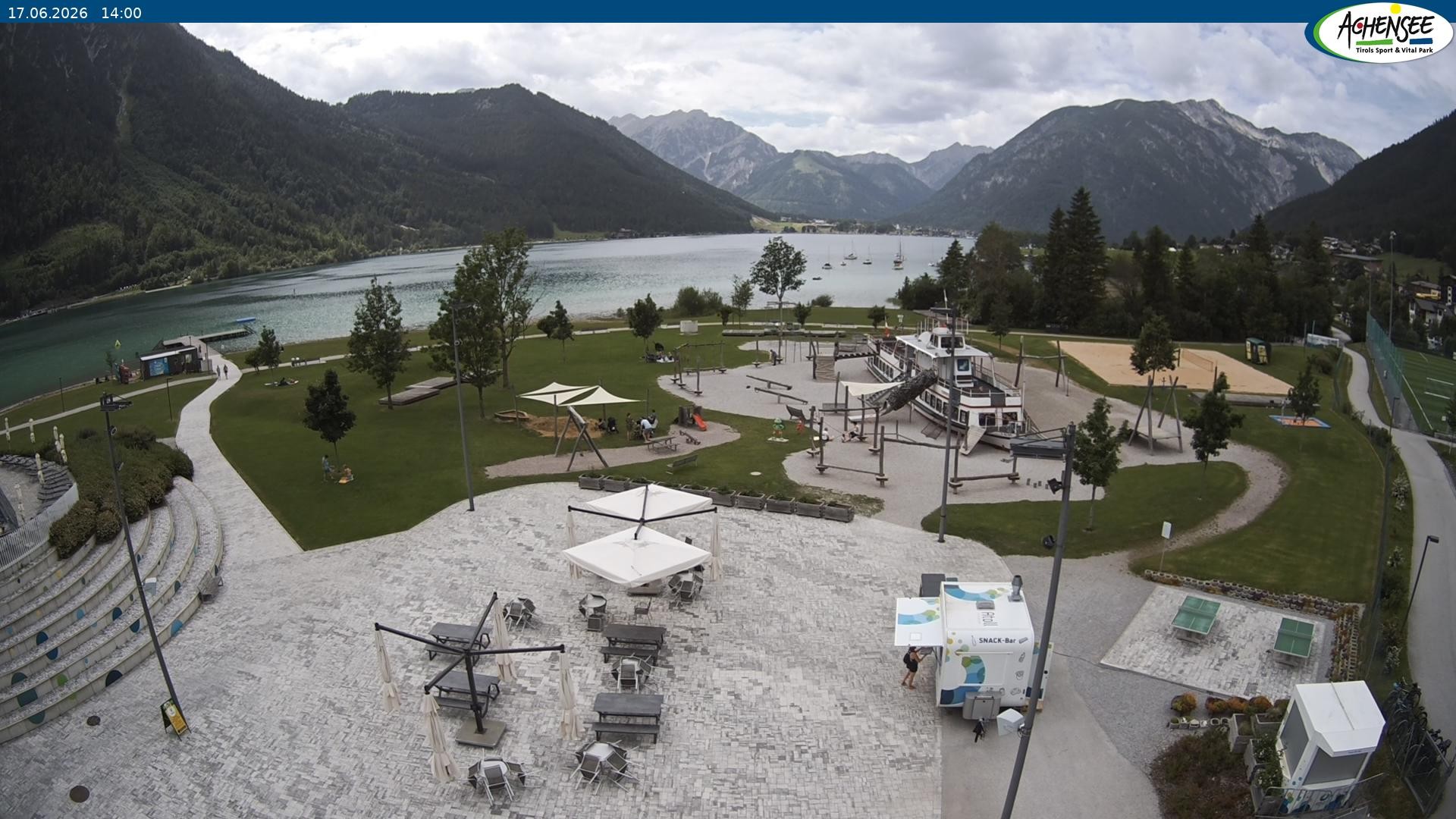 Archiv Foto Webcam Erlebnisbad Atoll am Achensee