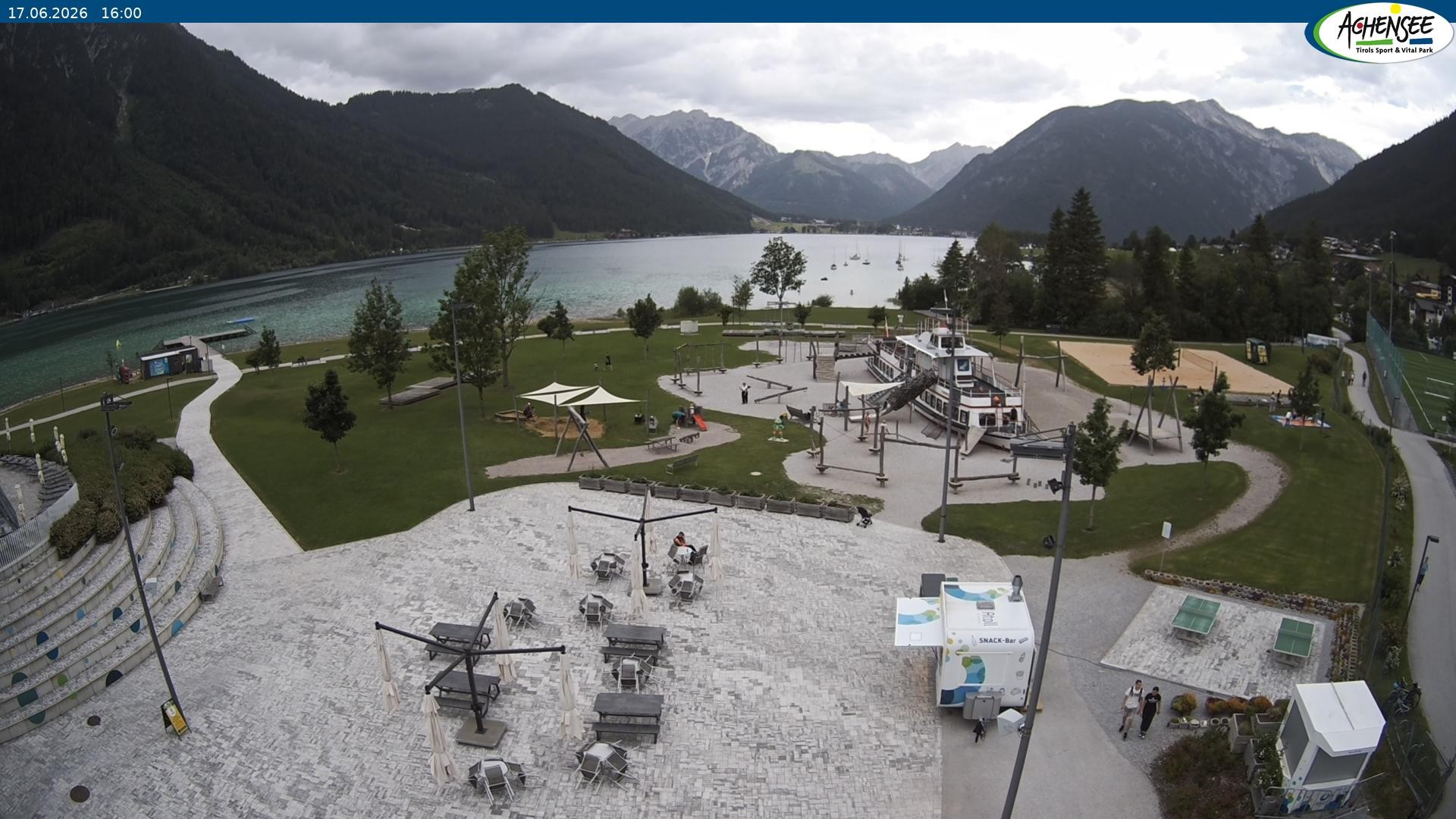 Archiv Foto Webcam Erlebnisbad Atoll am Achensee