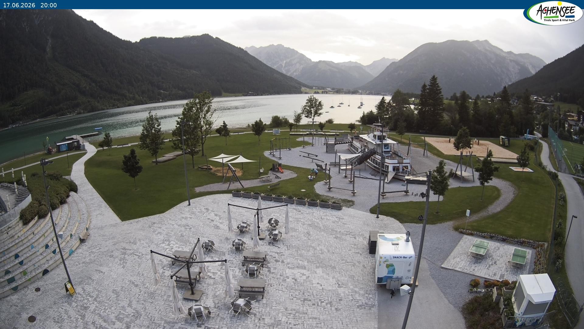 Archiv Foto Webcam Erlebnisbad Atoll am Achensee