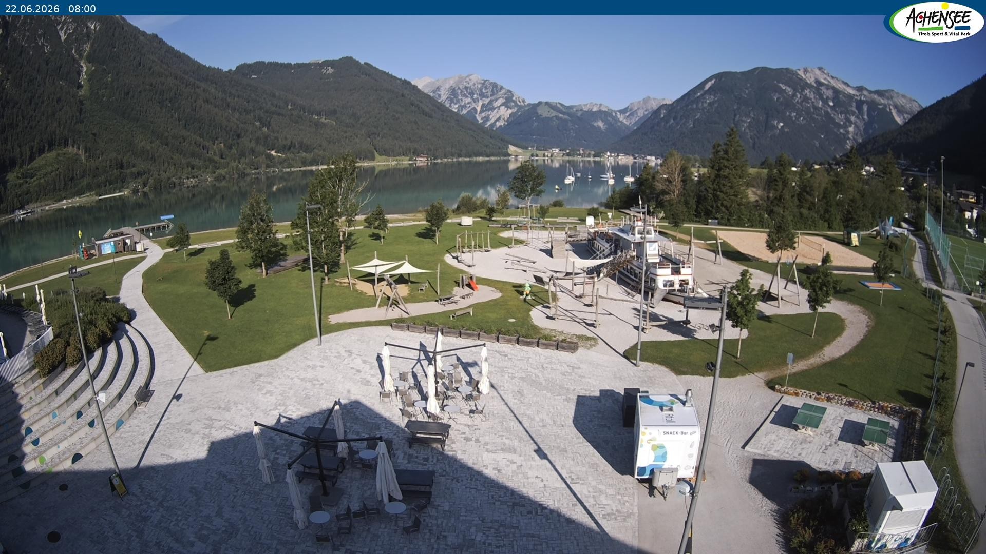 Archiv Foto Webcam Erlebnisbad Atoll am Achensee