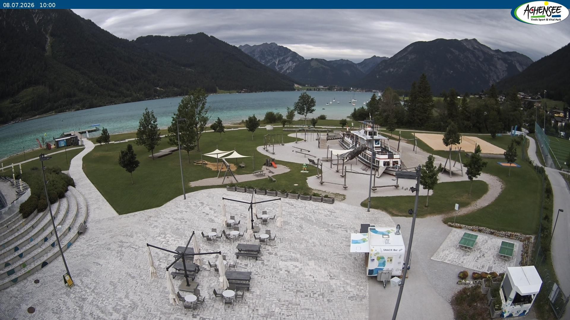 Archiv Foto Webcam Erlebnisbad Atoll am Achensee