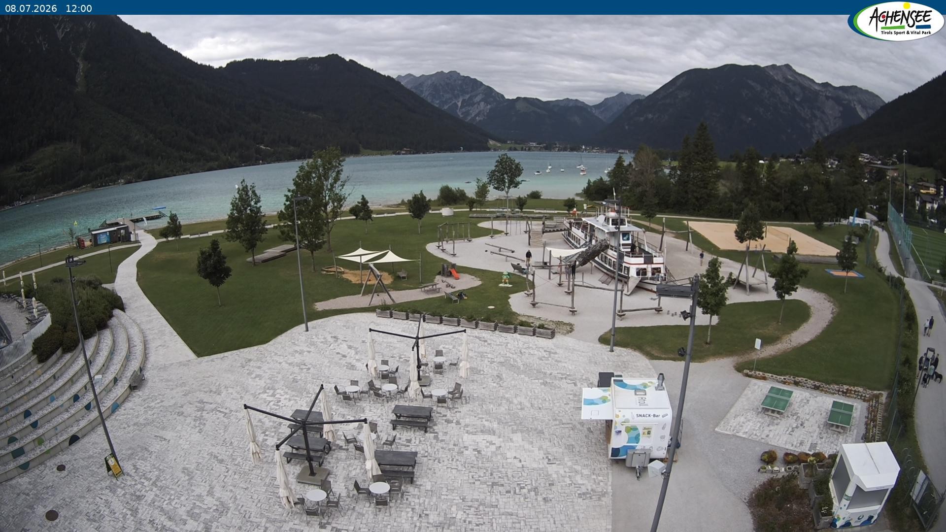 Archiv Foto Webcam Erlebnisbad Atoll am Achensee