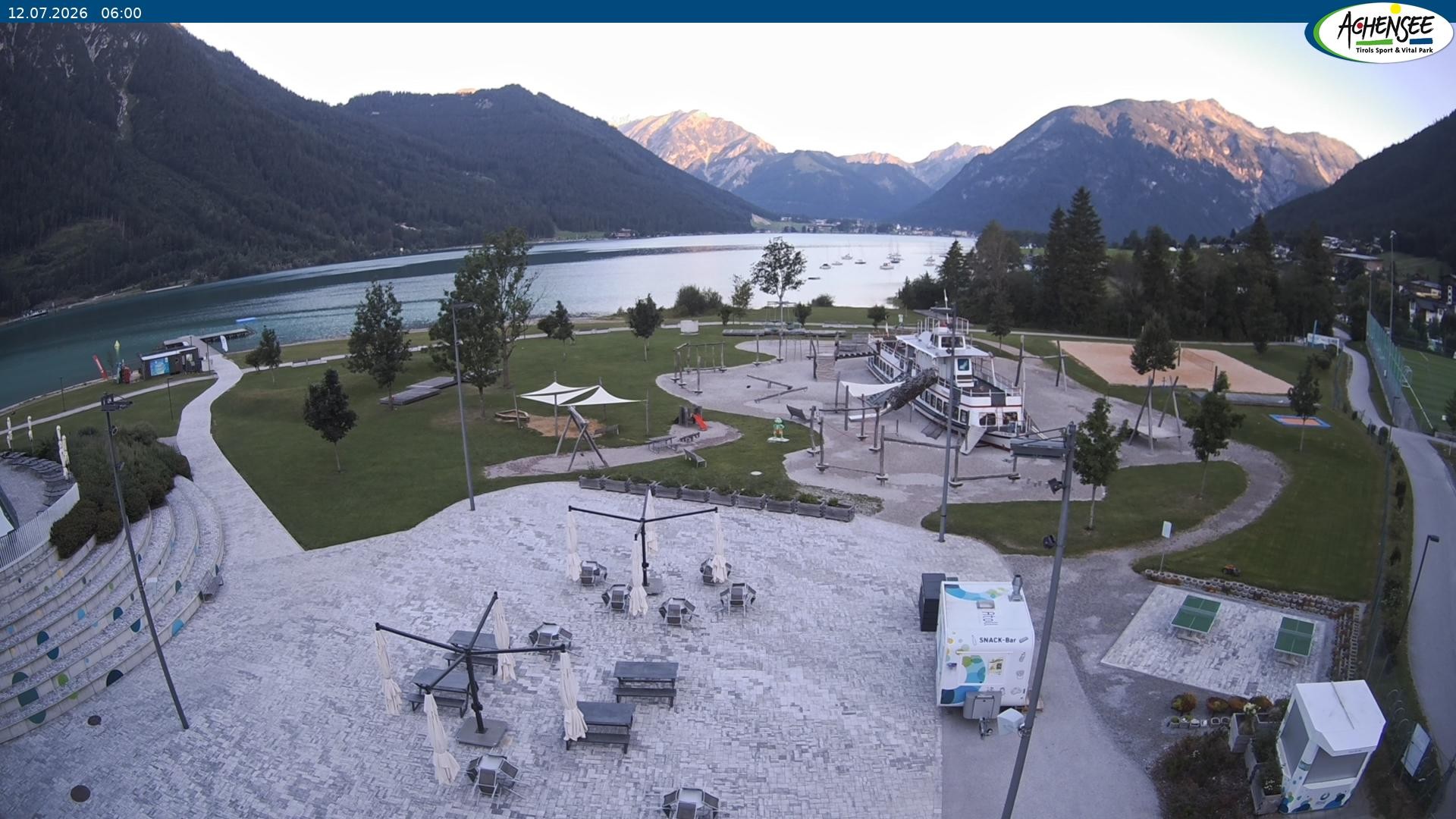 Archiv Foto Webcam Erlebnisbad Atoll am Achensee