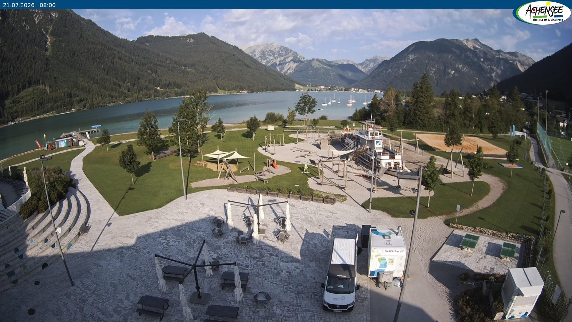 Archiv Foto Webcam Erlebnisbad Atoll am Achensee