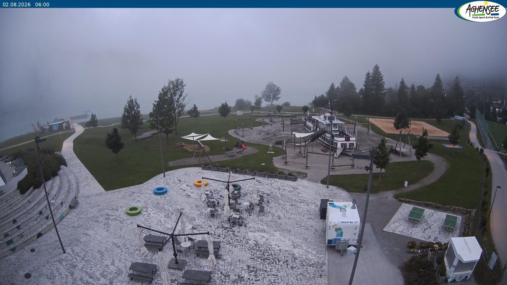Archiv Foto Webcam Erlebnisbad Atoll am Achensee