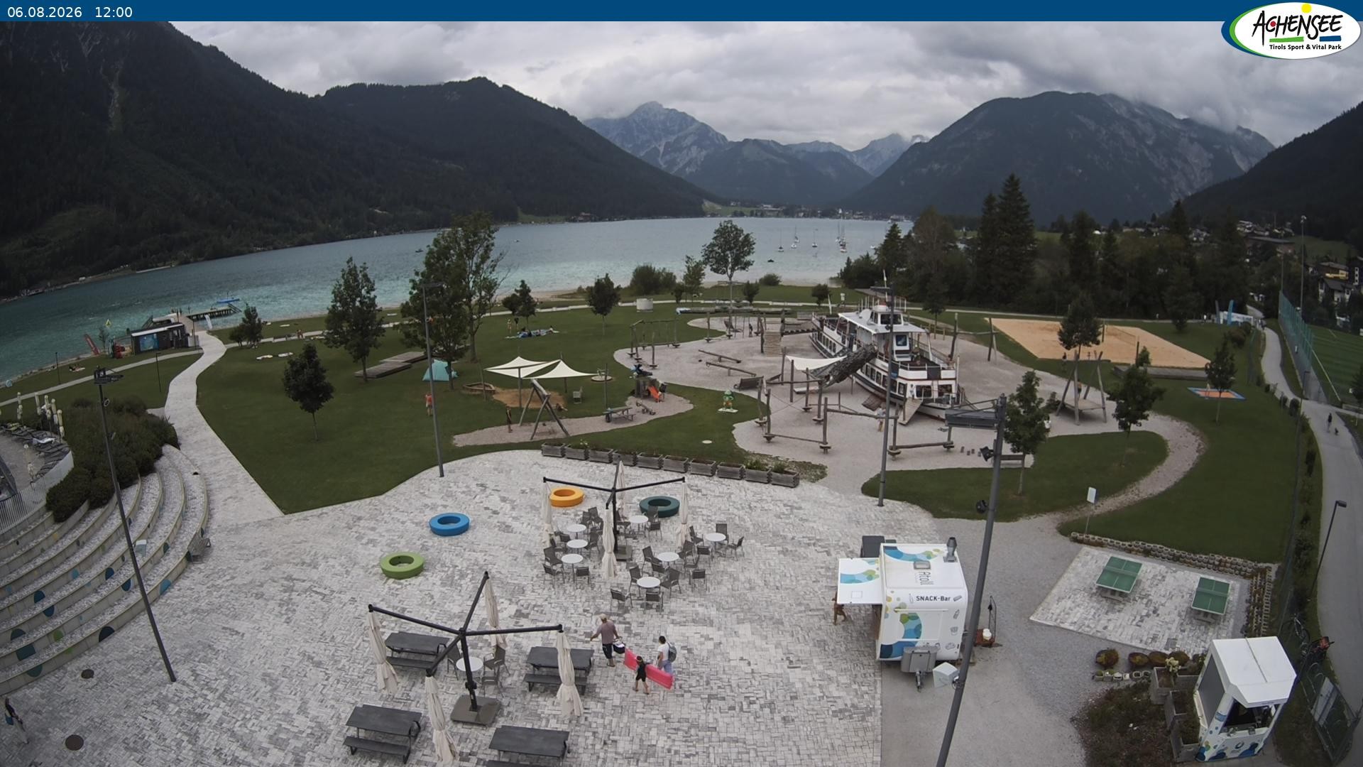 Archiv Foto Webcam Erlebnisbad Atoll am Achensee
