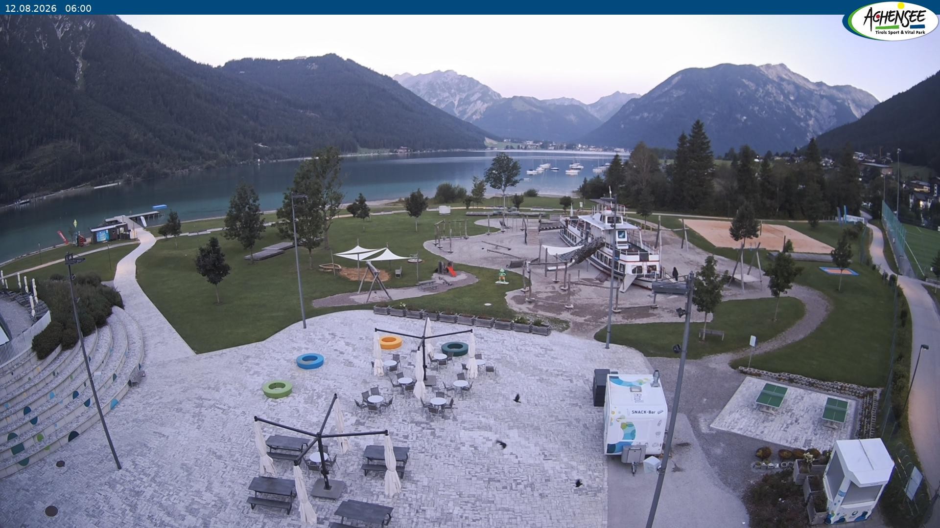 Archiv Foto Webcam Erlebnisbad Atoll am Achensee
