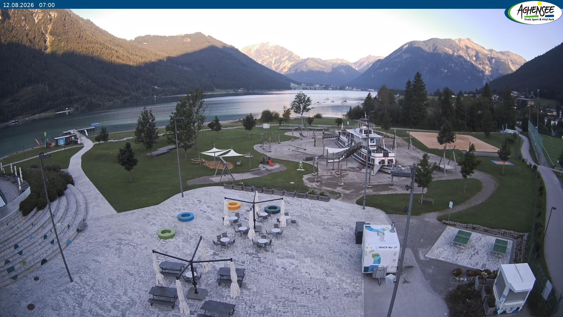 Archiv Foto Webcam Erlebnisbad Atoll am Achensee
