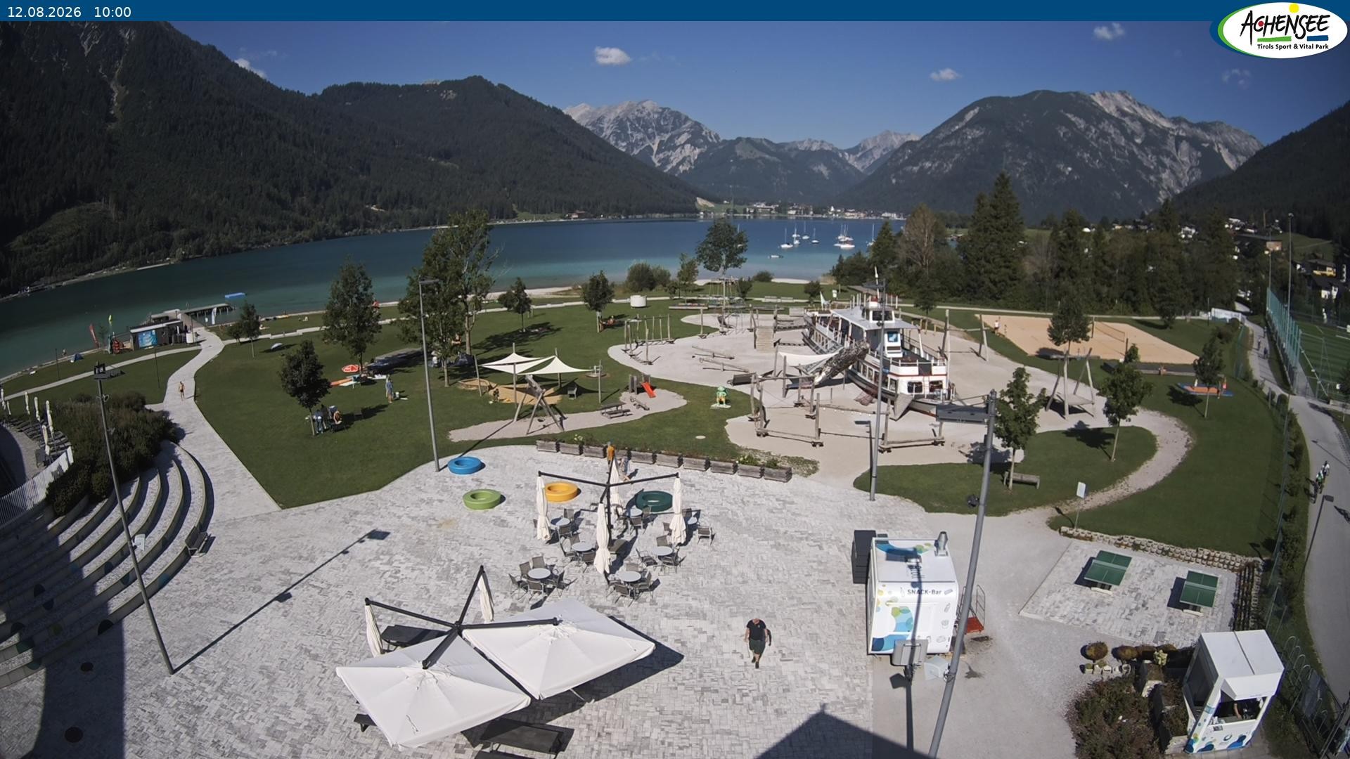 Archiv Foto Webcam Erlebnisbad Atoll am Achensee