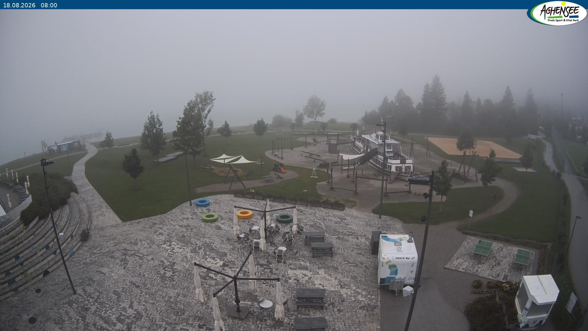 Archiv Foto Webcam Erlebnisbad Atoll am Achensee