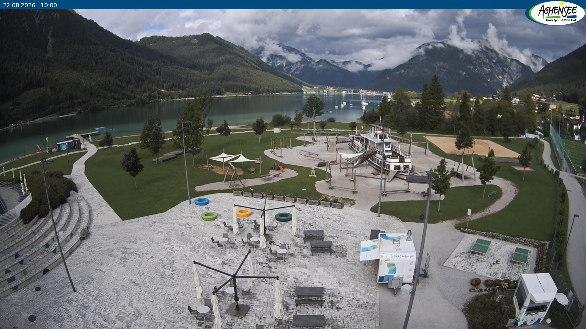 Archiv Foto Webcam Erlebnisbad Atoll am Achensee