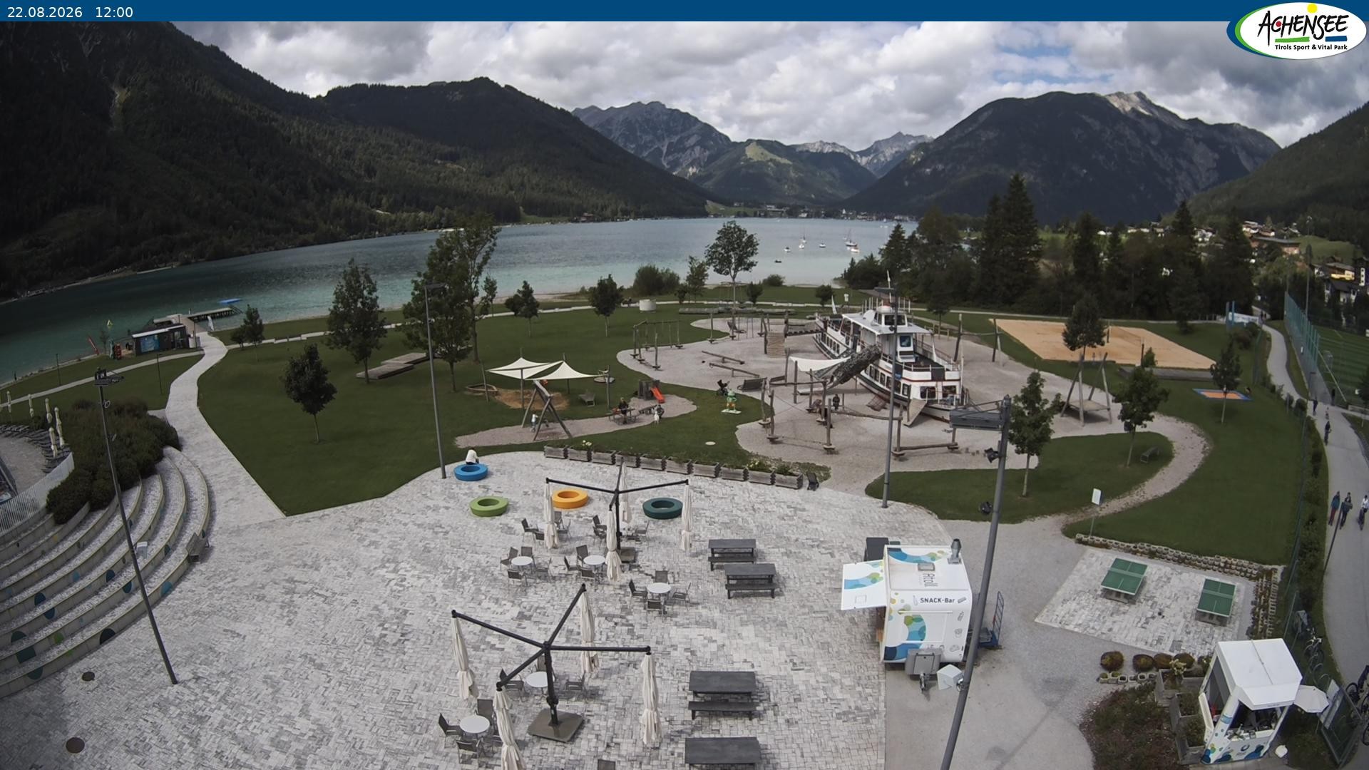 Archiv Foto Webcam Erlebnisbad Atoll am Achensee