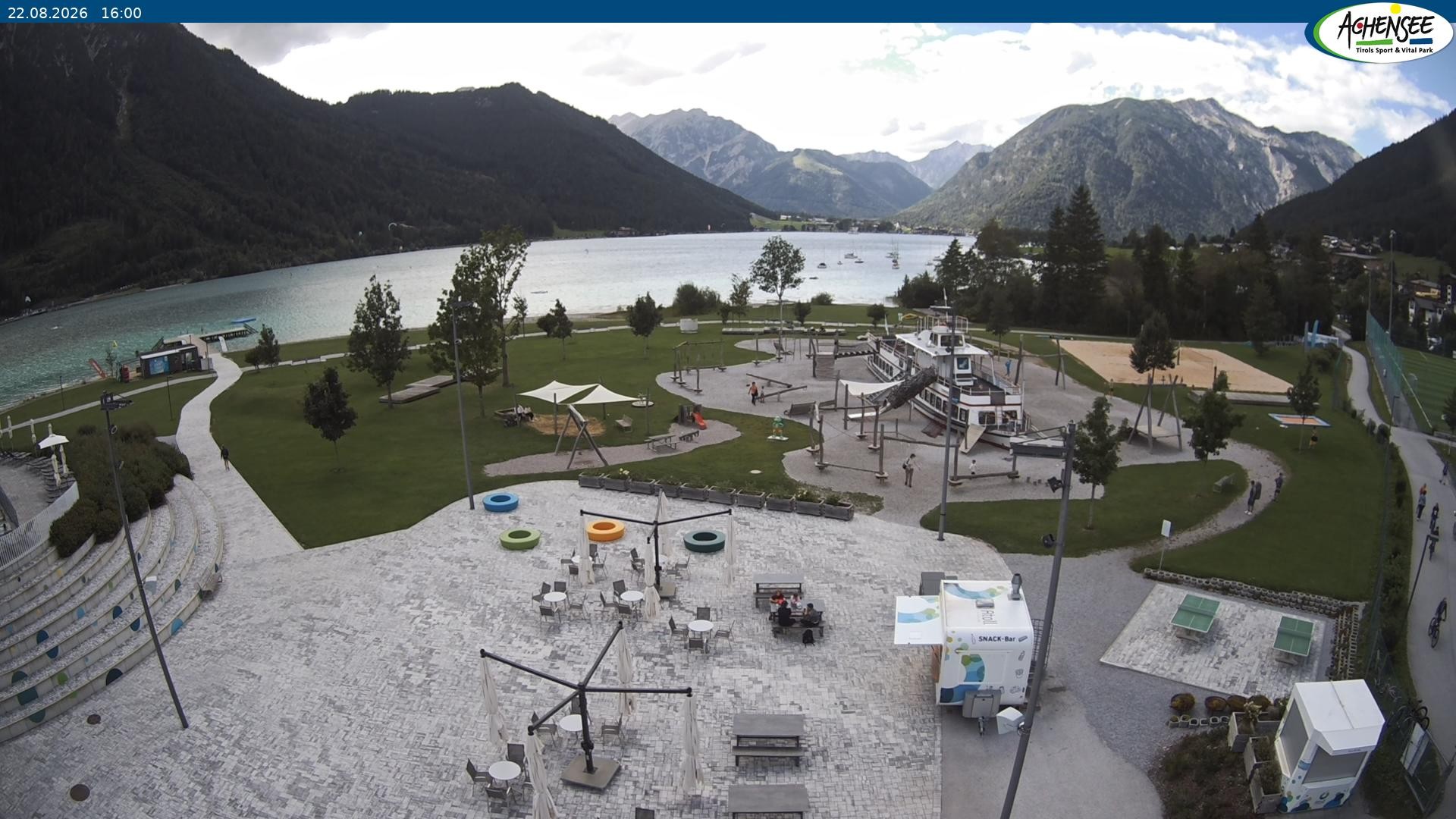 Archiv Foto Webcam Erlebnisbad Atoll am Achensee