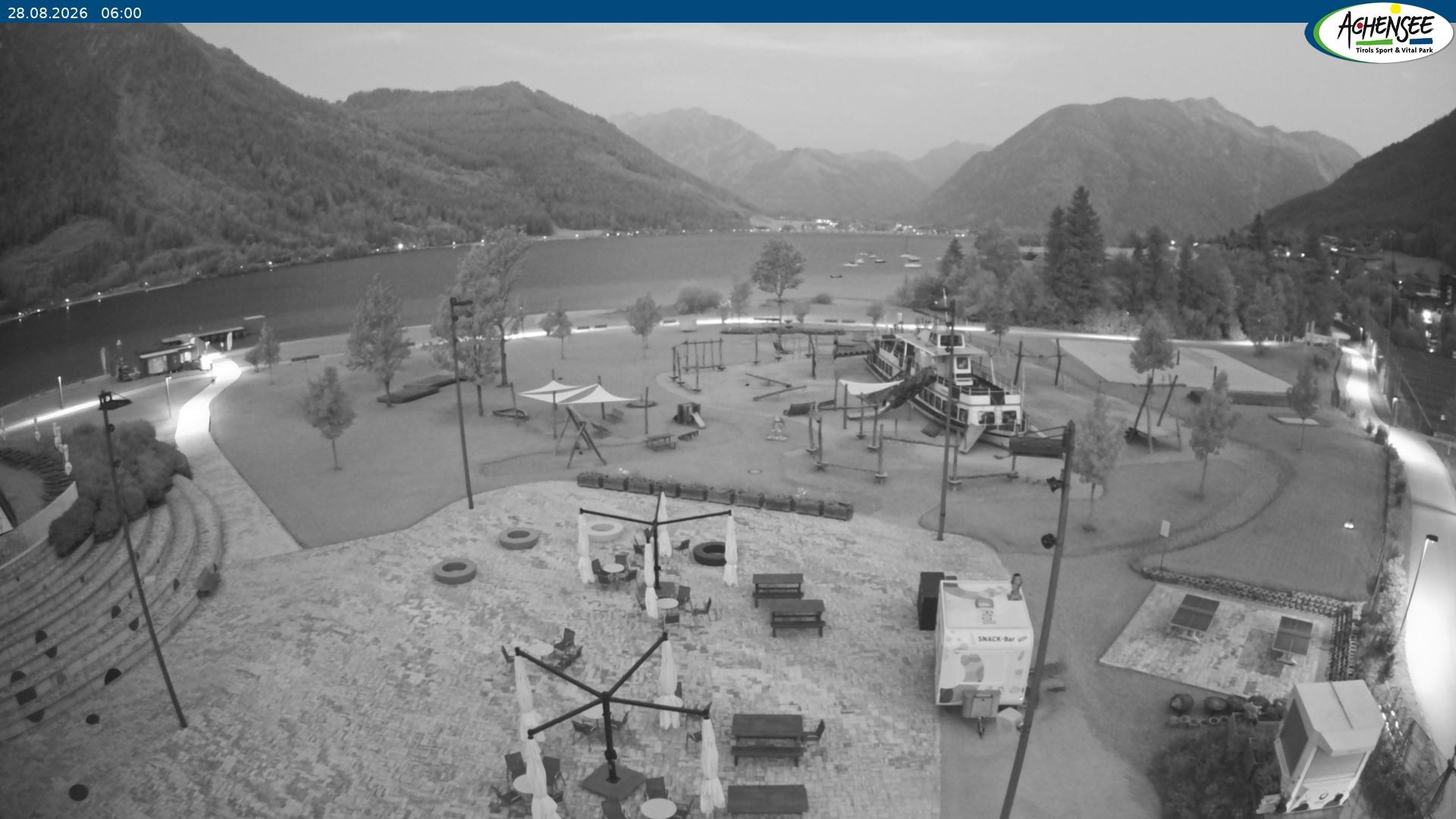 Archiv Foto Webcam Erlebnisbad Atoll am Achensee
