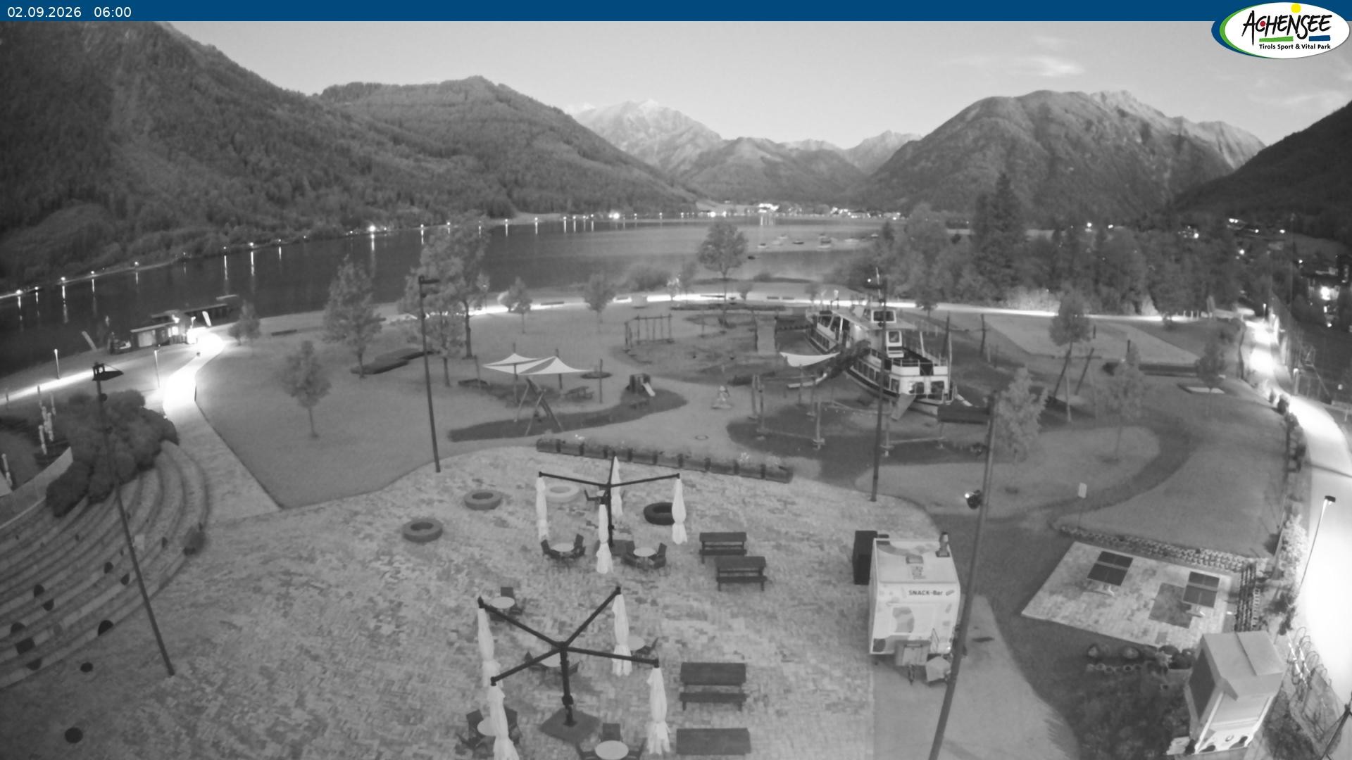 Archiv Foto Webcam Erlebnisbad Atoll am Achensee