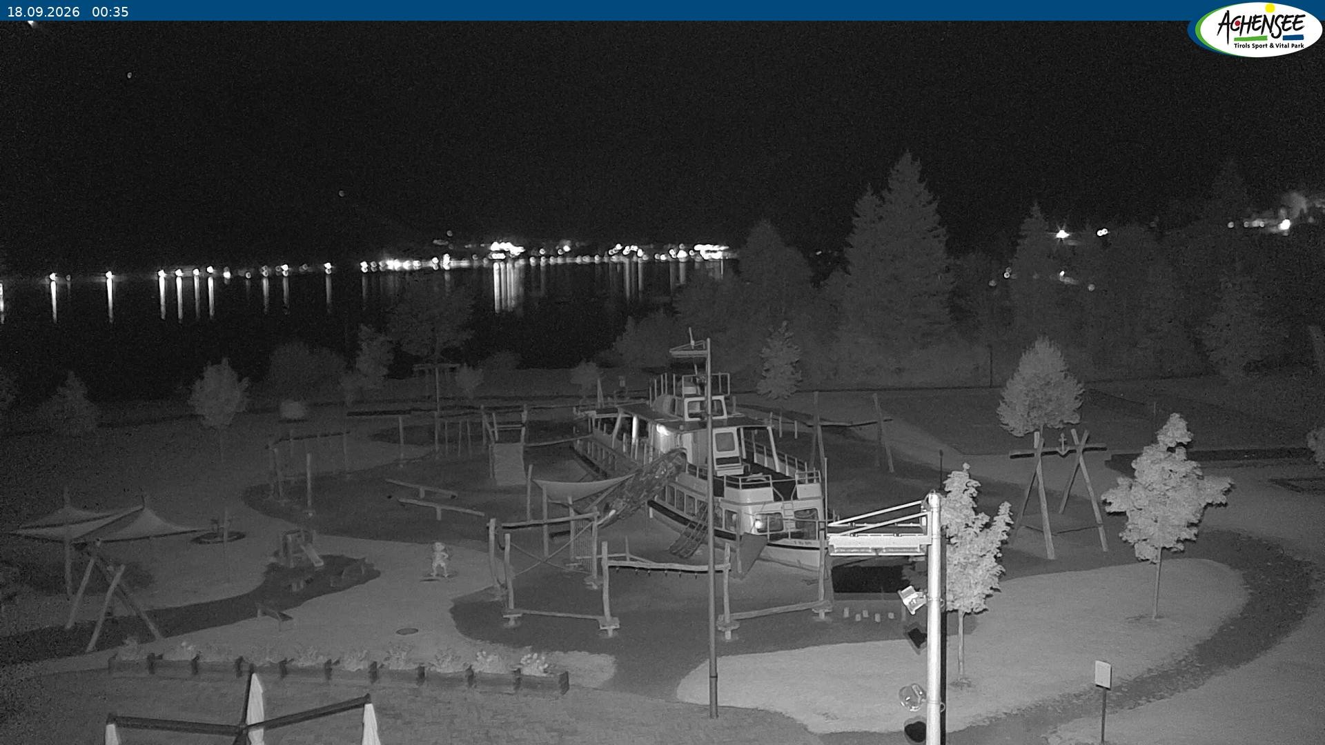 Archiv Foto Webcam Erlebnisbad Atoll am Achensee