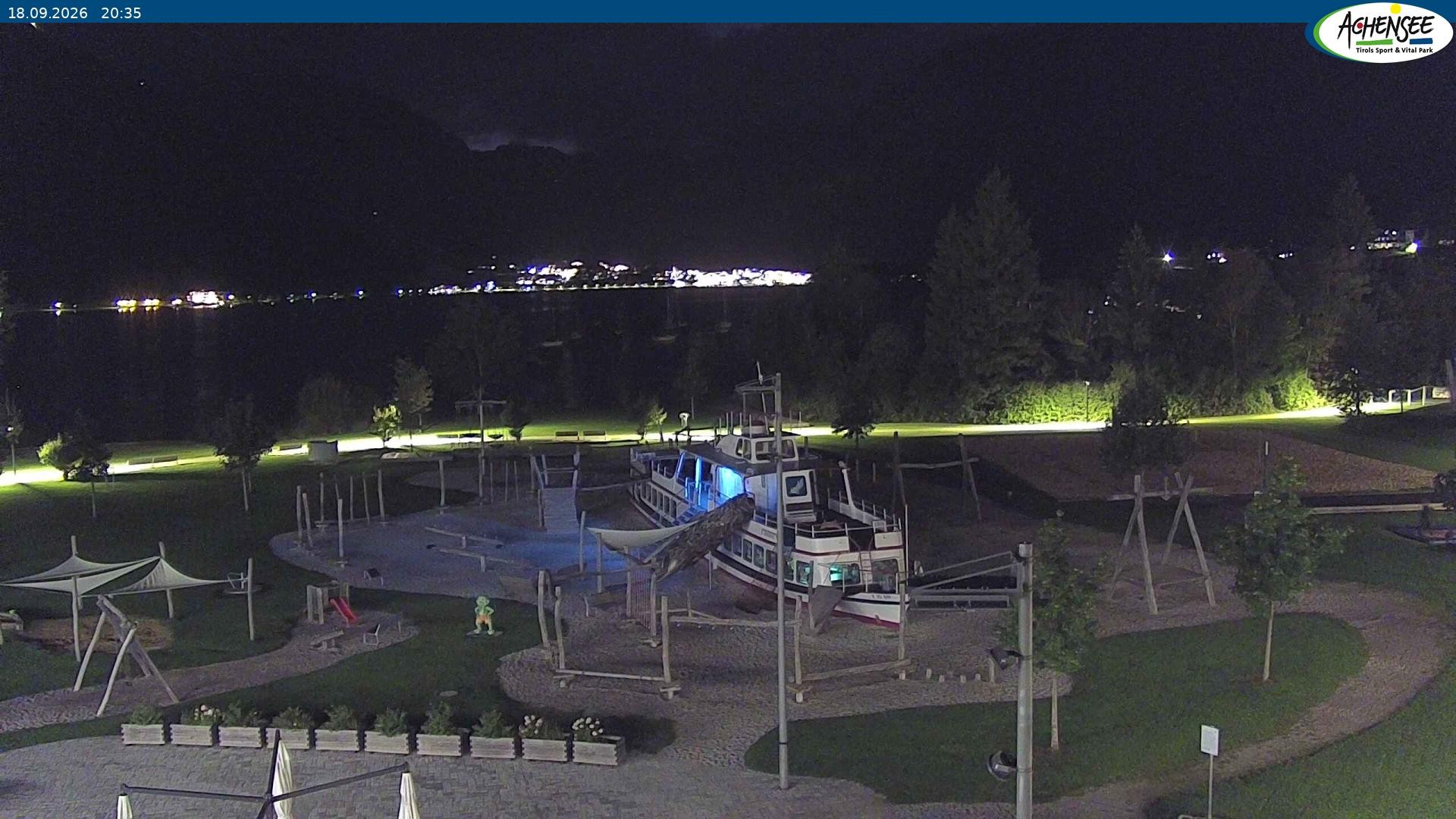 Archiv Foto Webcam Erlebnisbad Atoll am Achensee