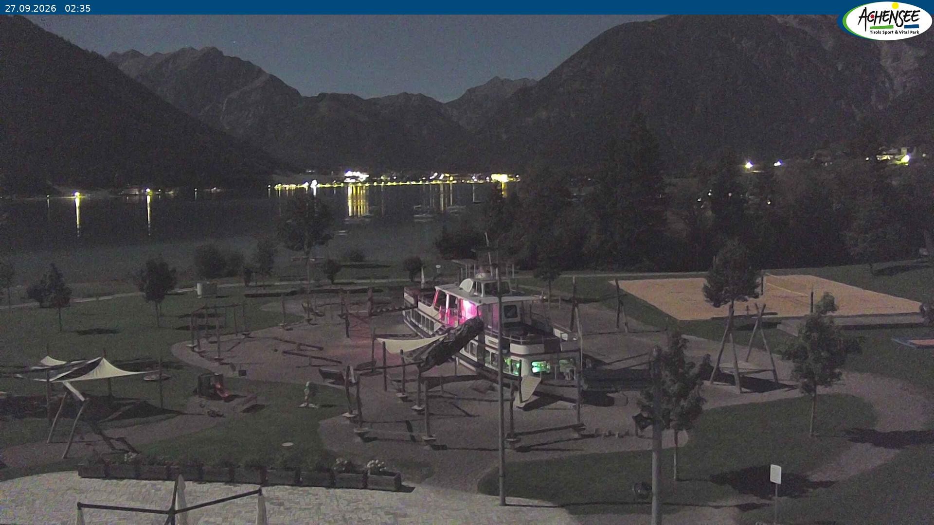 Archiv Foto Webcam Erlebnisbad Atoll am Achensee
