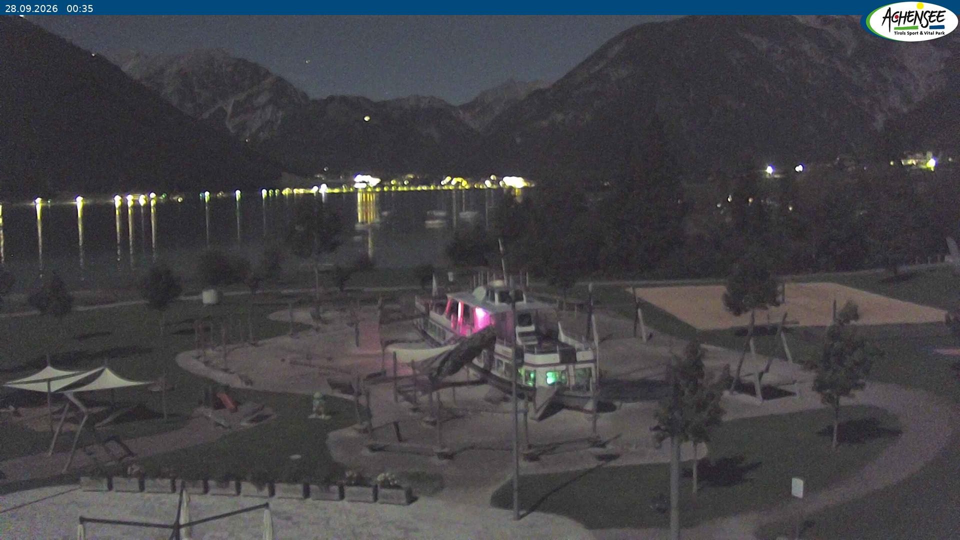 Archiv Foto Webcam Erlebnisbad Atoll am Achensee