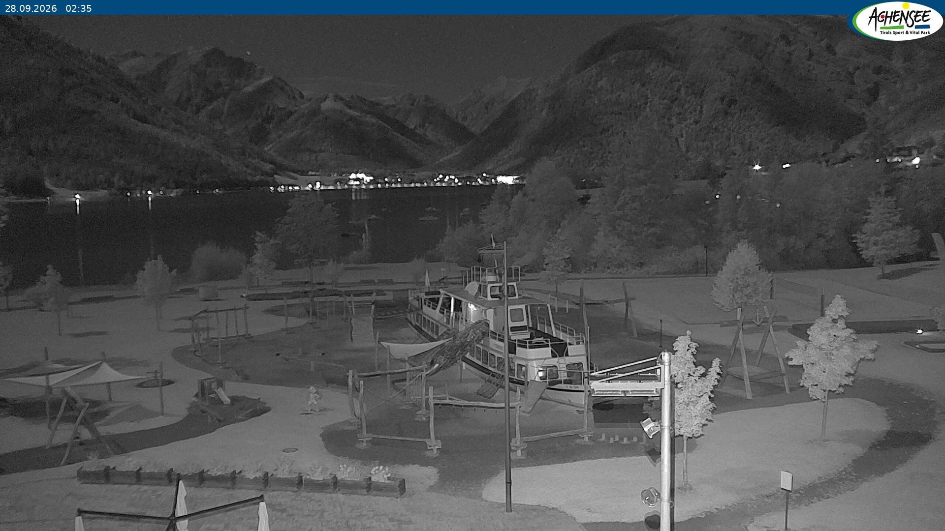 Archiv Foto Webcam Erlebnisbad Atoll am Achensee