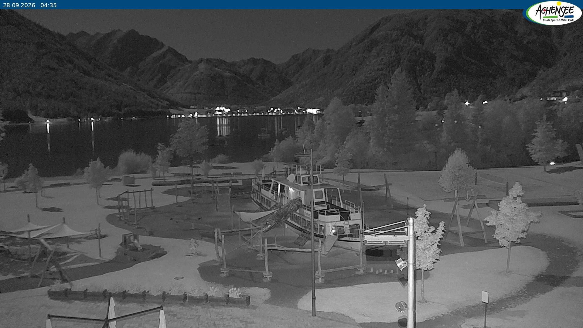 Archiv Foto Webcam Erlebnisbad Atoll am Achensee
