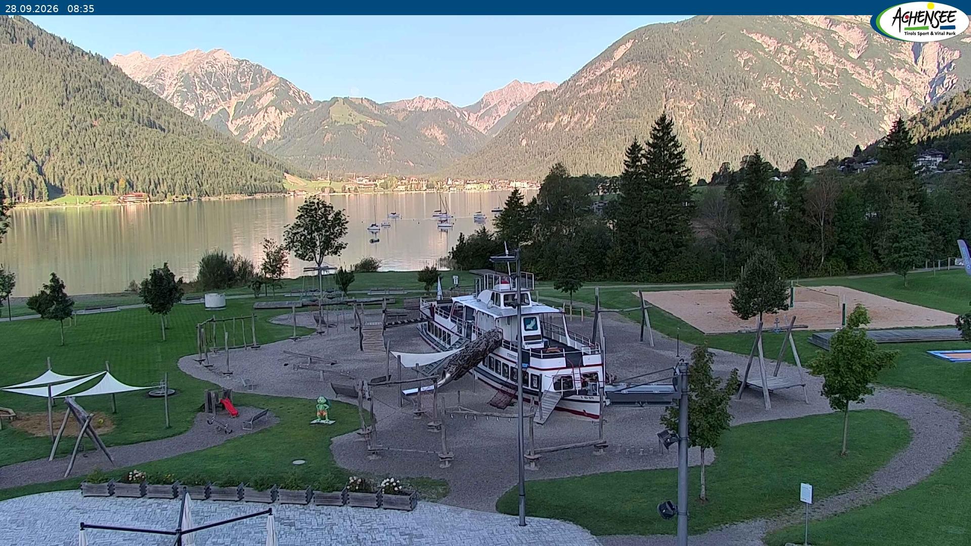 Archiv Foto Webcam Erlebnisbad Atoll am Achensee