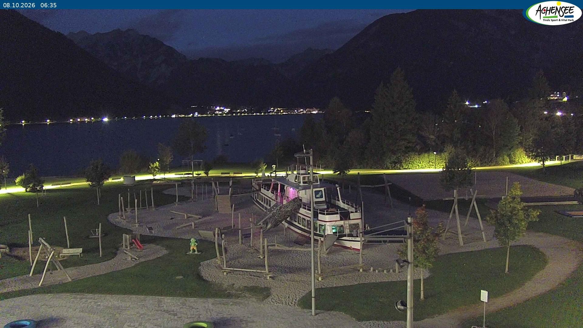 Archiv Foto Webcam Erlebnisbad Atoll am Achensee