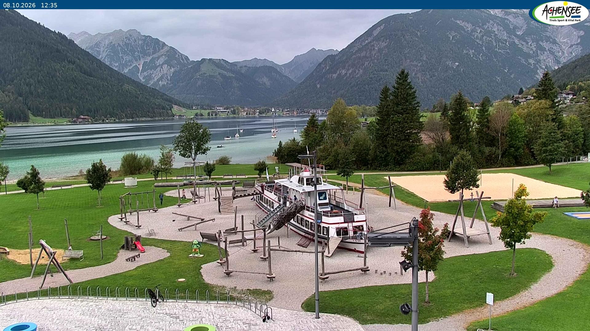 Archiv Foto Webcam Erlebnisbad Atoll am Achensee