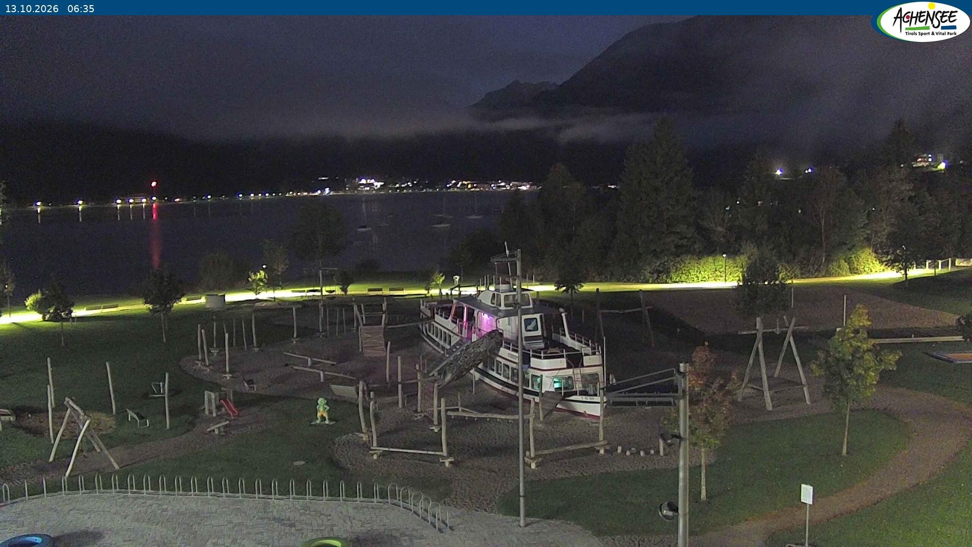 Archiv Foto Webcam Erlebnisbad Atoll am Achensee