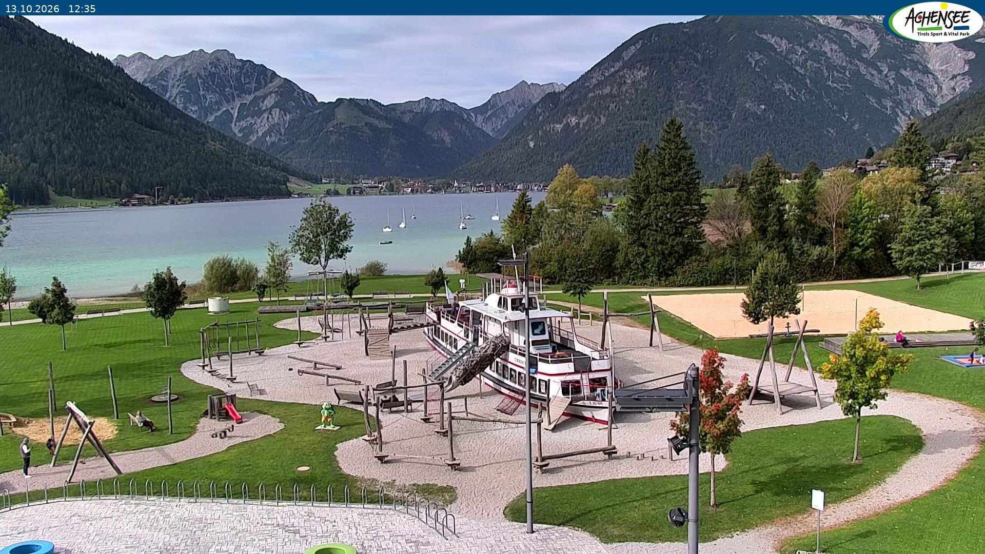 Archiv Foto Webcam Erlebnisbad Atoll am Achensee