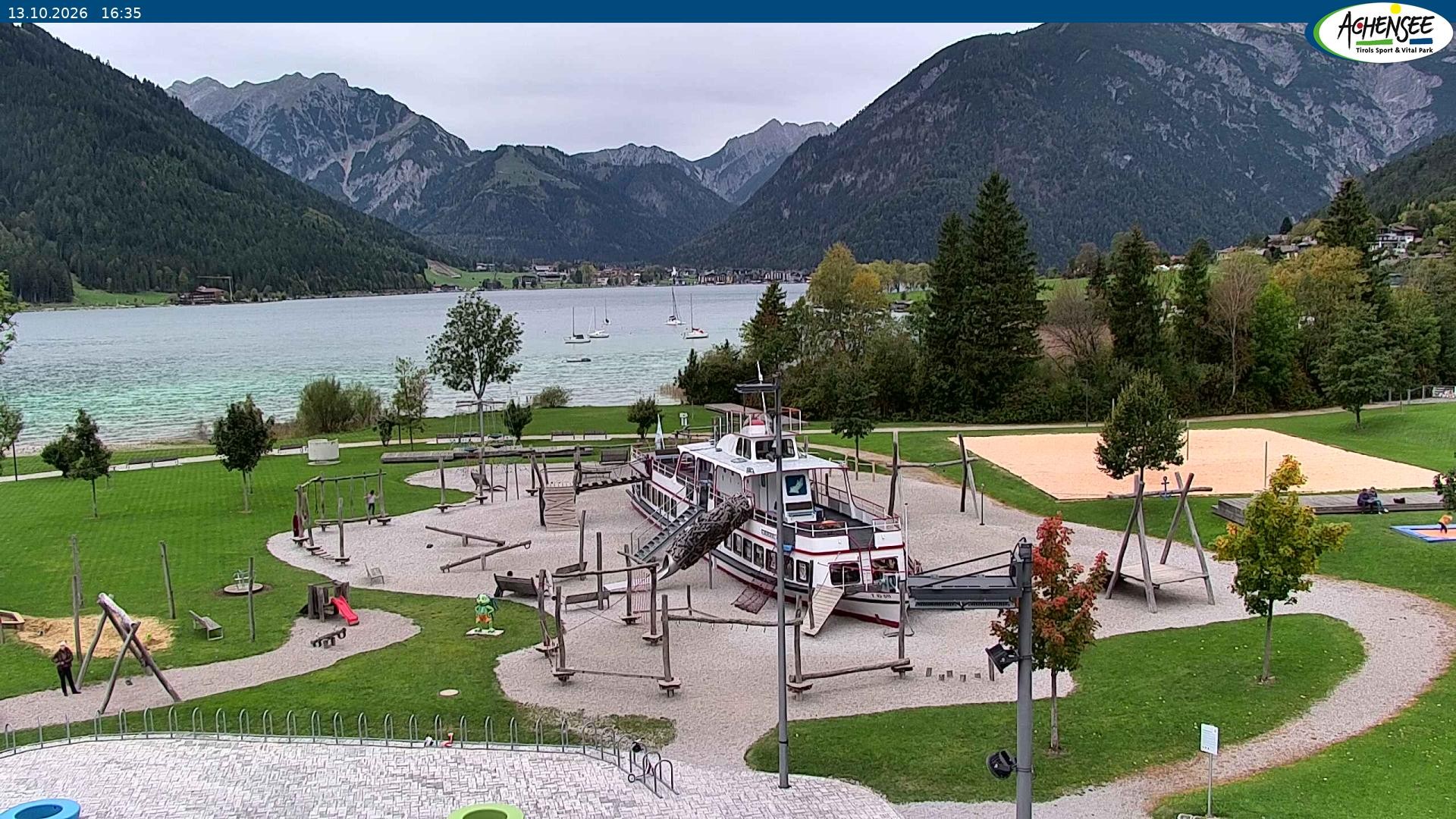 Archiv Foto Webcam Erlebnisbad Atoll am Achensee