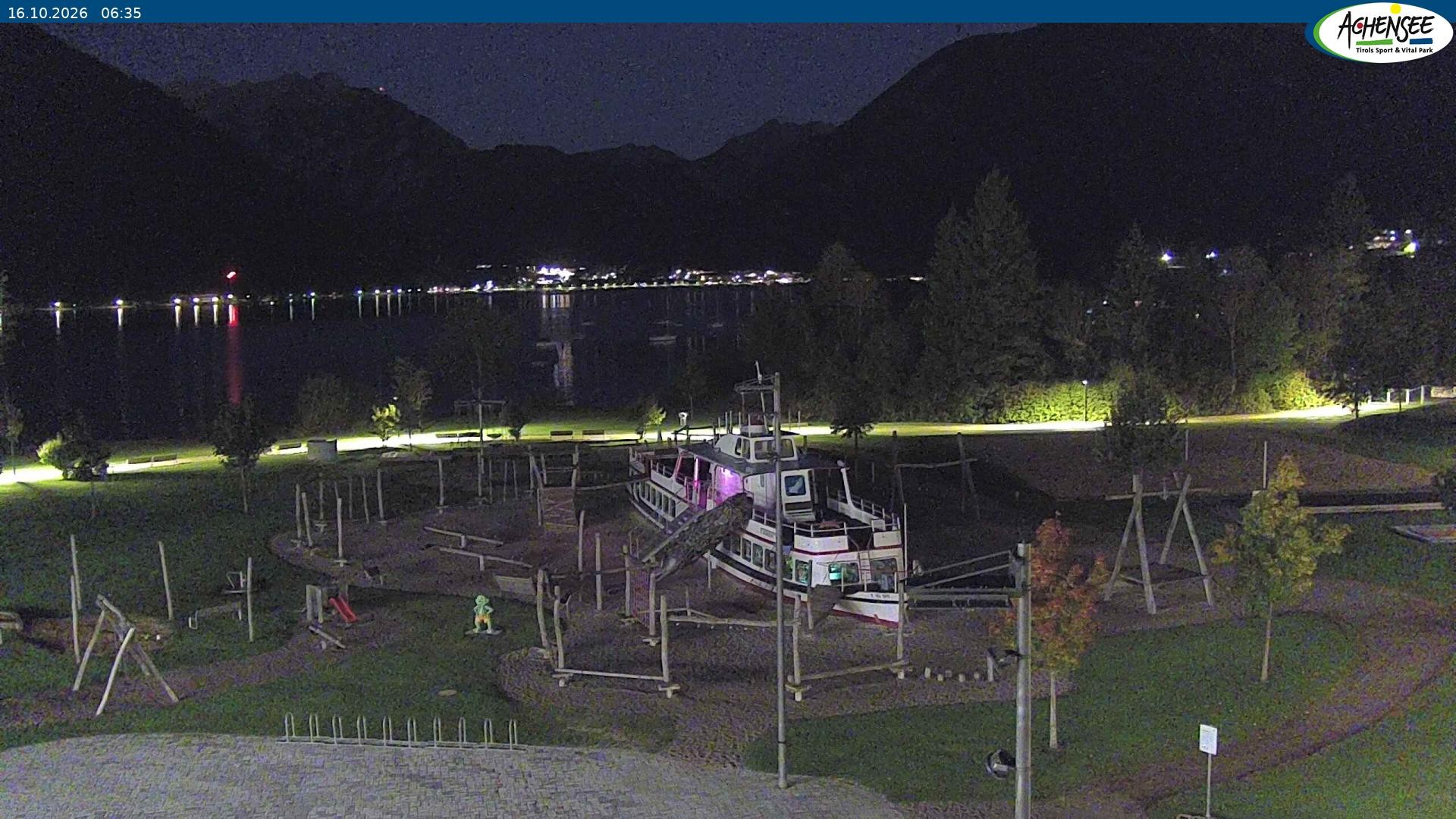 Archiv Foto Webcam Erlebnisbad Atoll am Achensee