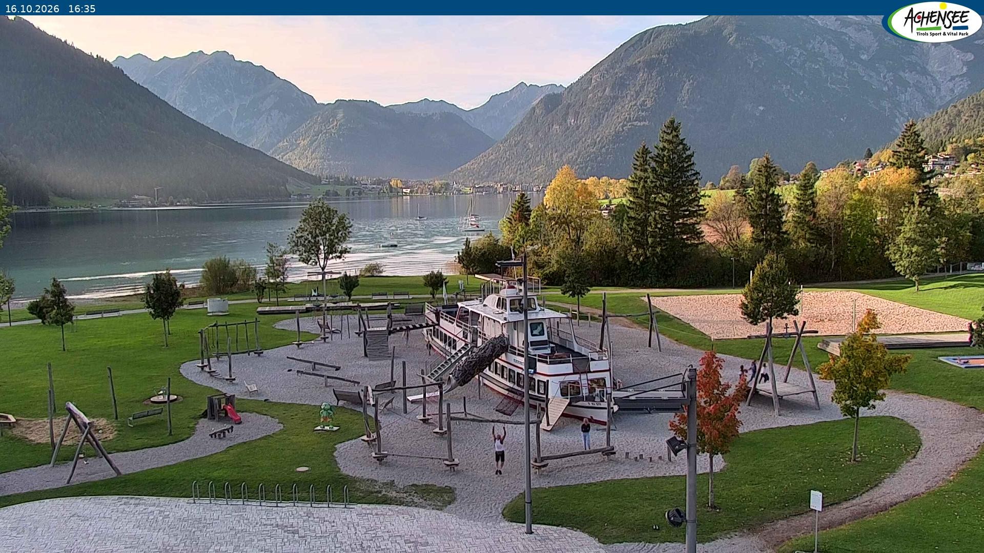 Archiv Foto Webcam Erlebnisbad Atoll am Achensee
