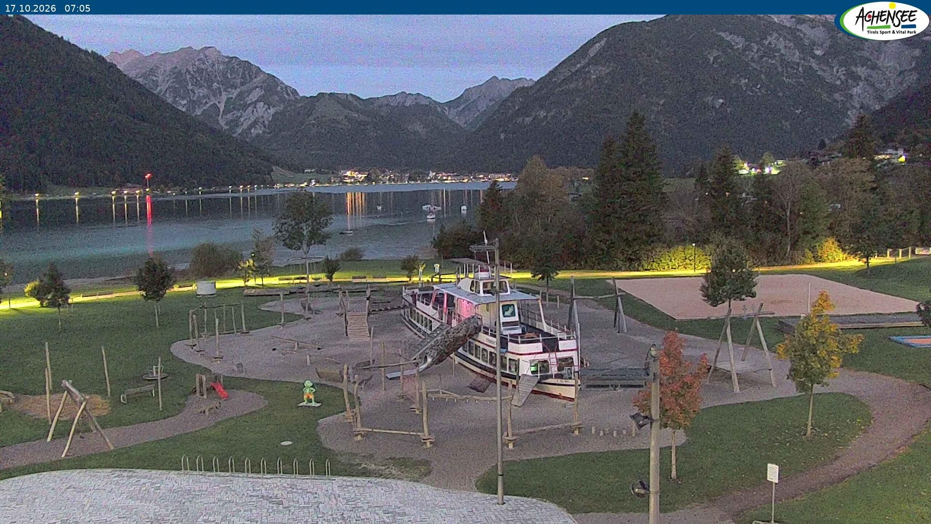 Archiv Foto Webcam Erlebnisbad Atoll am Achensee