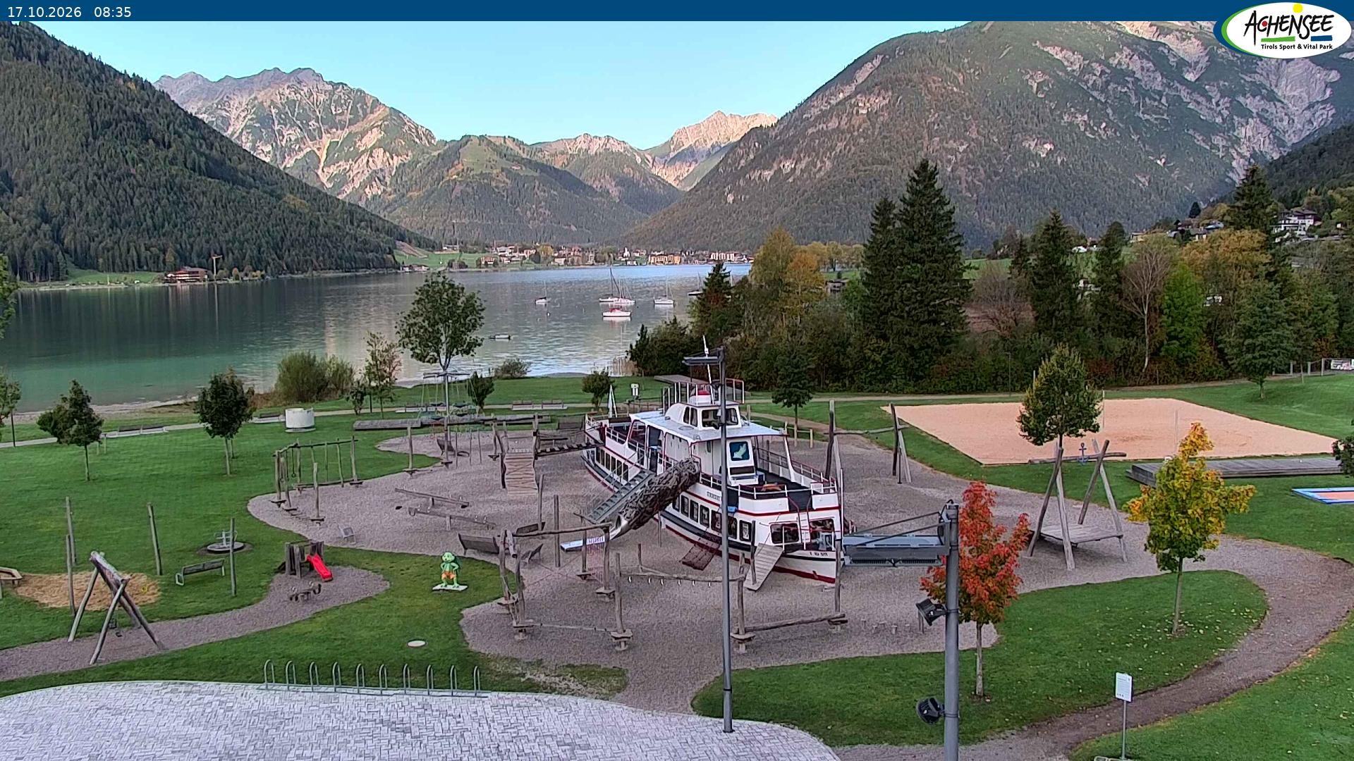 Archiv Foto Webcam Erlebnisbad Atoll am Achensee