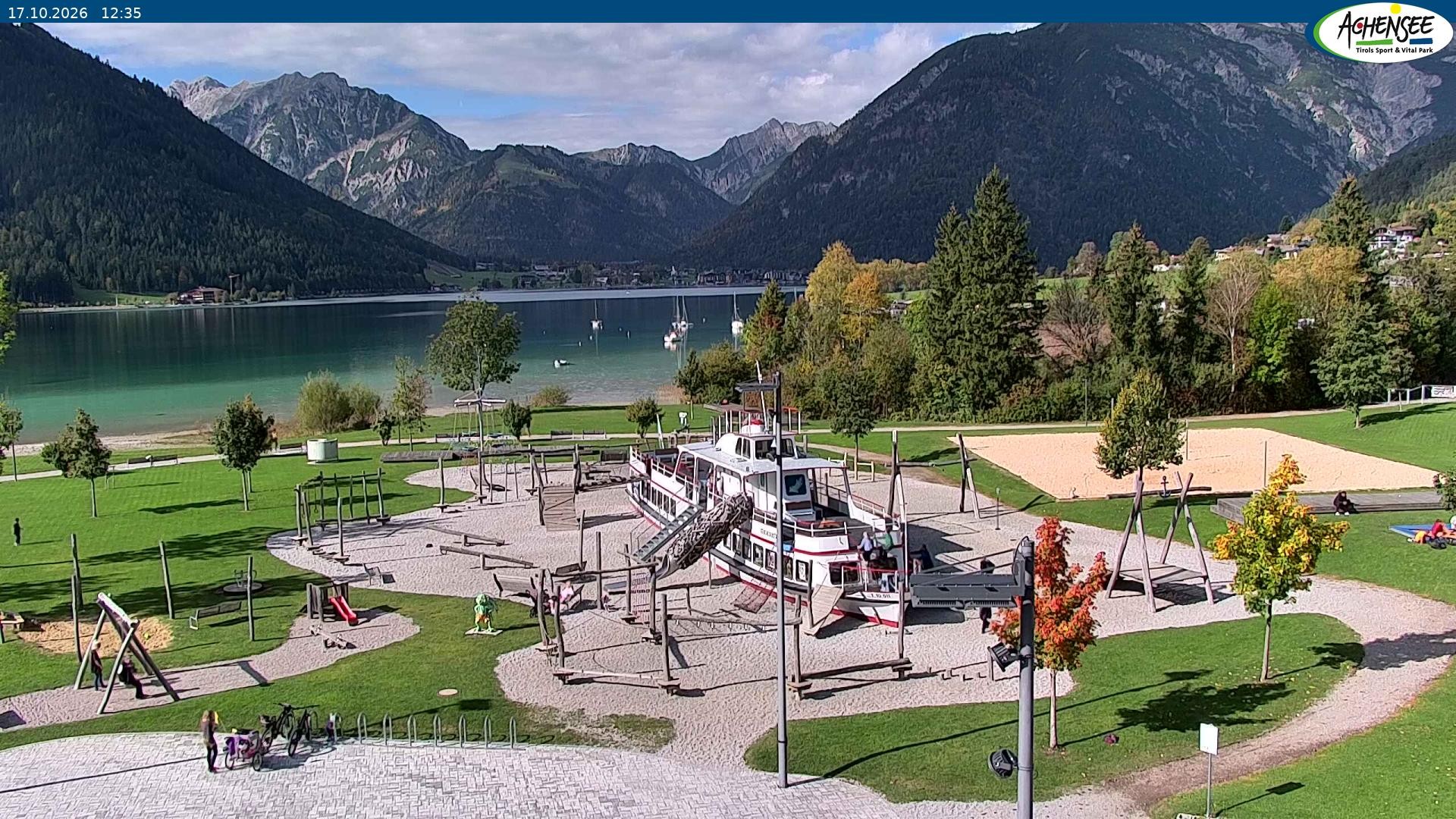 Archiv Foto Webcam Erlebnisbad Atoll am Achensee