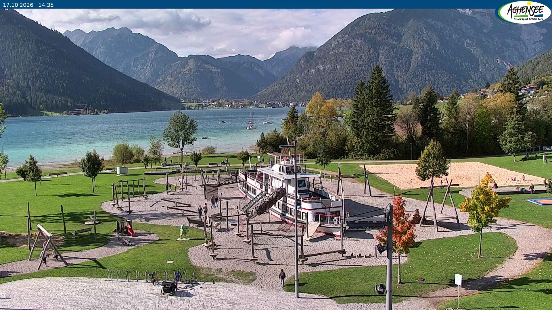 Archiv Foto Webcam Erlebnisbad Atoll am Achensee