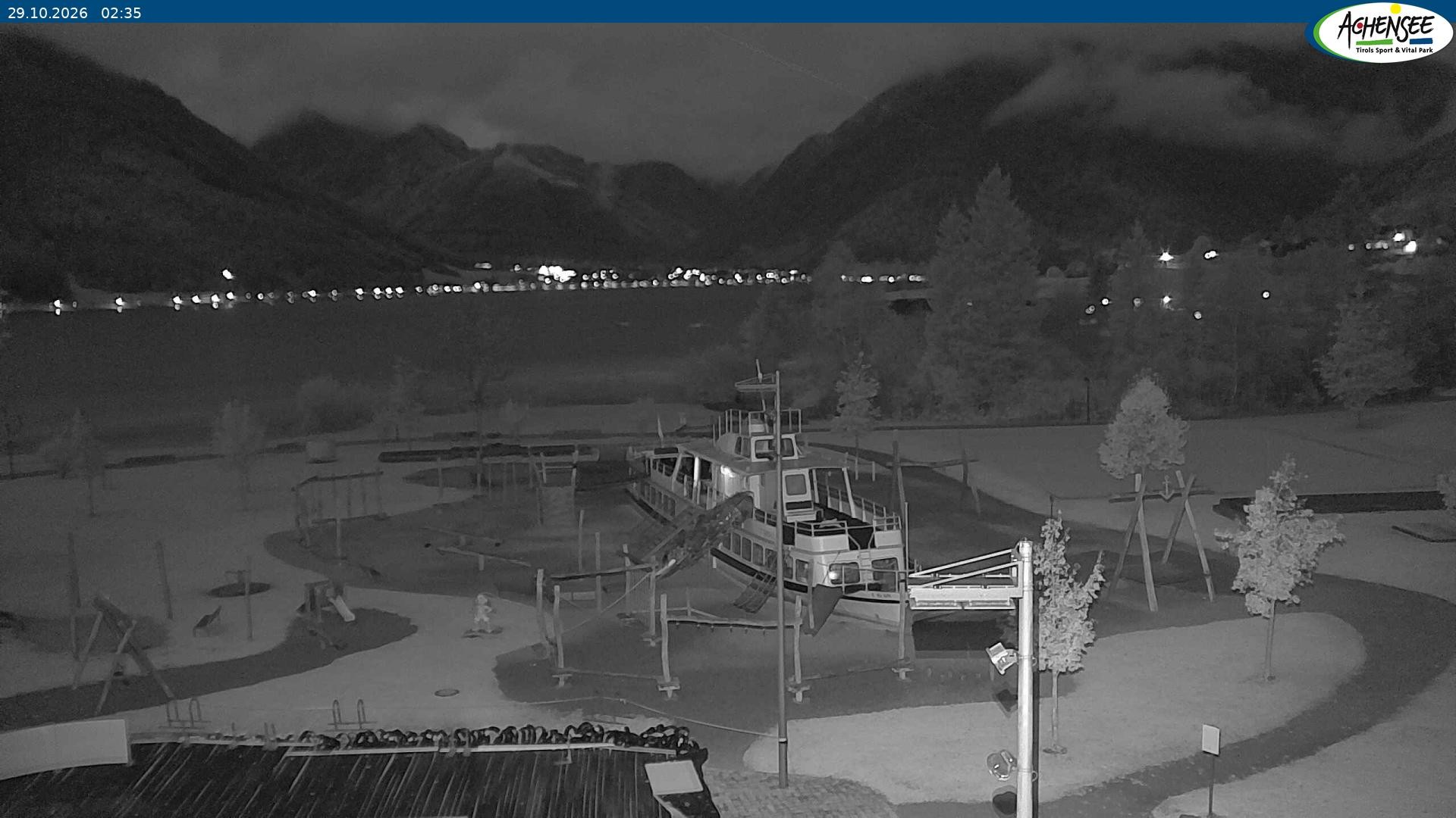 Archiv Foto Webcam Erlebnisbad Atoll am Achensee