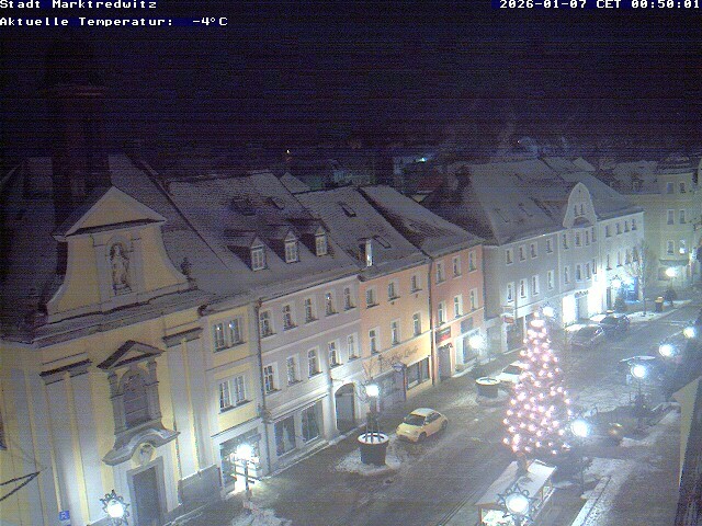 Archiv Foto Webcam Marktredwitz Fußgängerzone