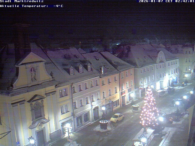 Archiv Foto Webcam Marktredwitz Fußgängerzone