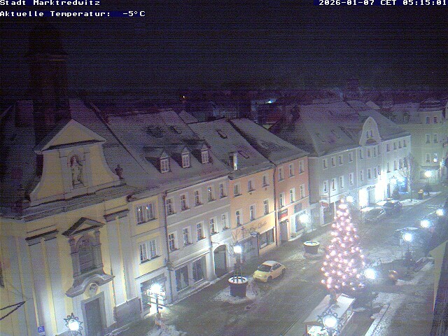 Archiv Foto Webcam Marktredwitz Fußgängerzone