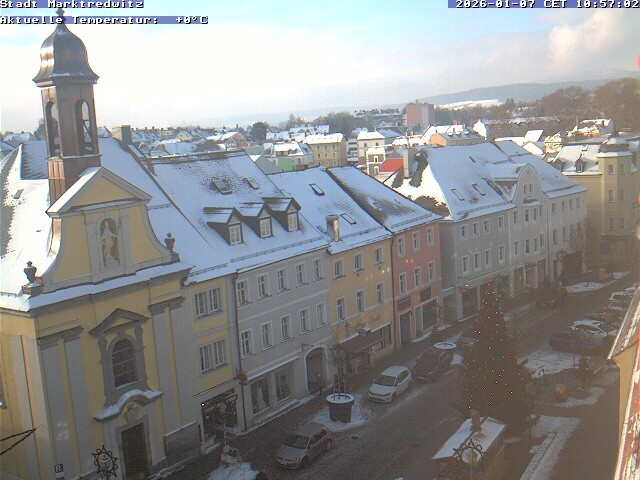 Archiv Foto Webcam Marktredwitz Fußgängerzone